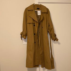 Topshop brown trench coat